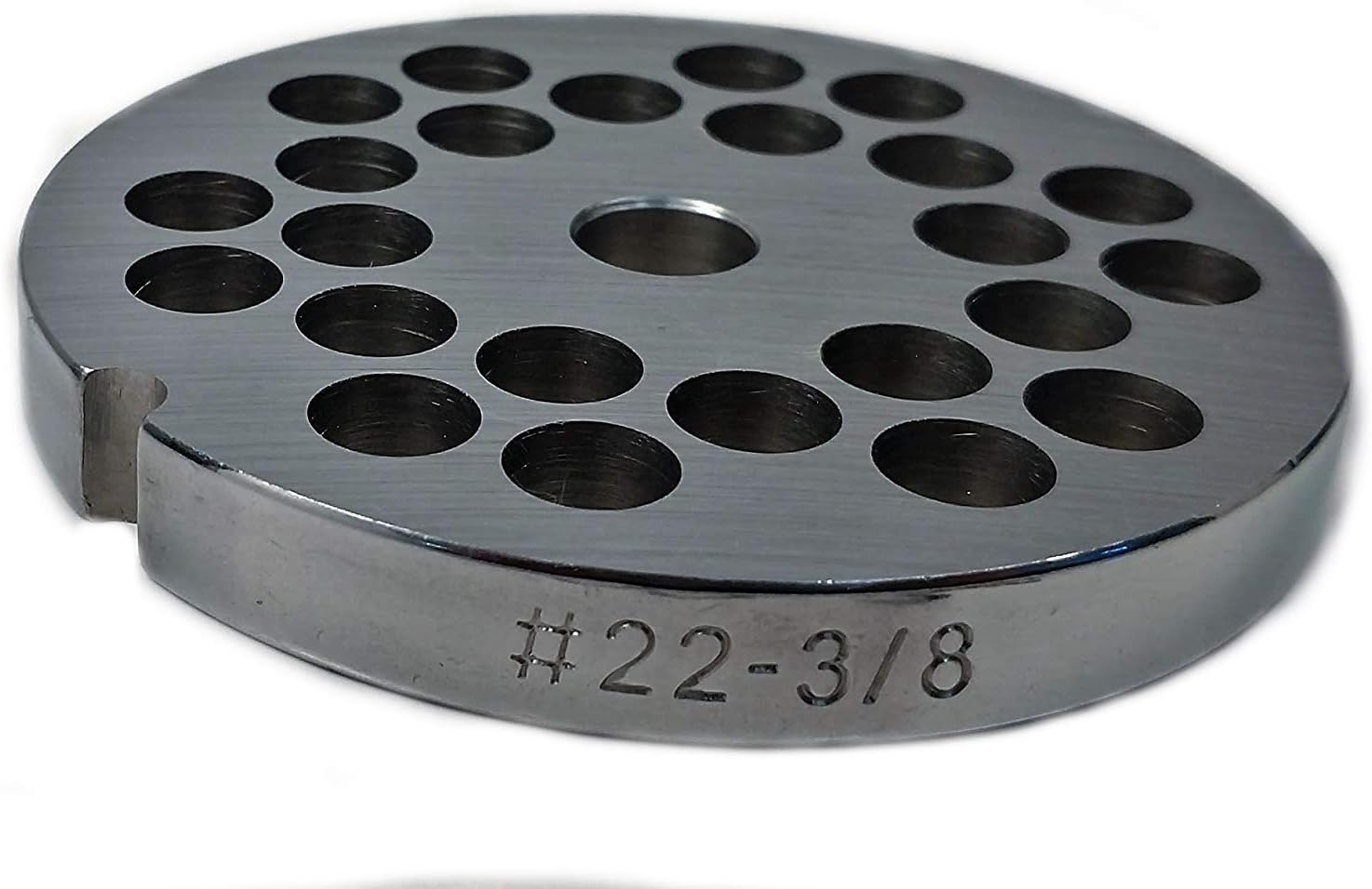 Food Service Knives 22 Meat Grinder Plate (3/8 in.) Home
