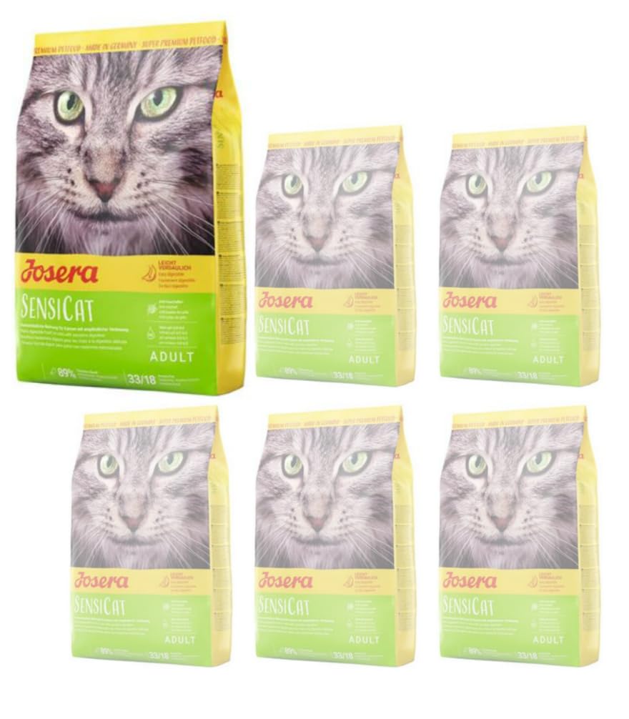 Josera Sensicat sucha karma dla kota z drobiem i ryżem bez ryb 6x2kg