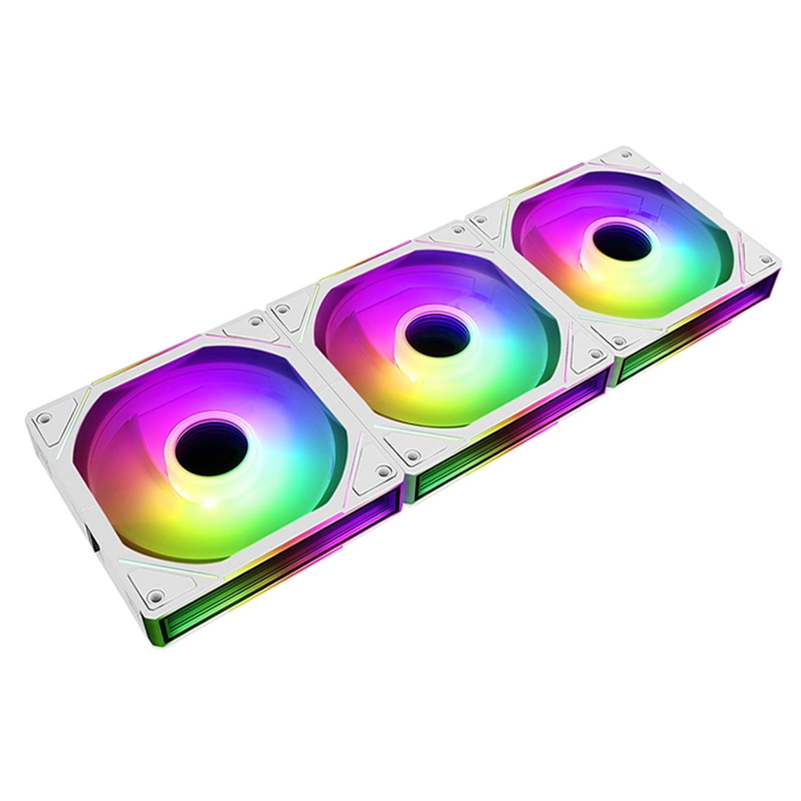JM-1 PC wentylator chłodzący ARGB efekt świetlny cyklu lustra 800-2000 obr./min PWM chłodzenie wodne 360 mm wentylator chłodzący