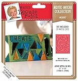 Leonie Pujol Mosaik Metall sterben, Silber