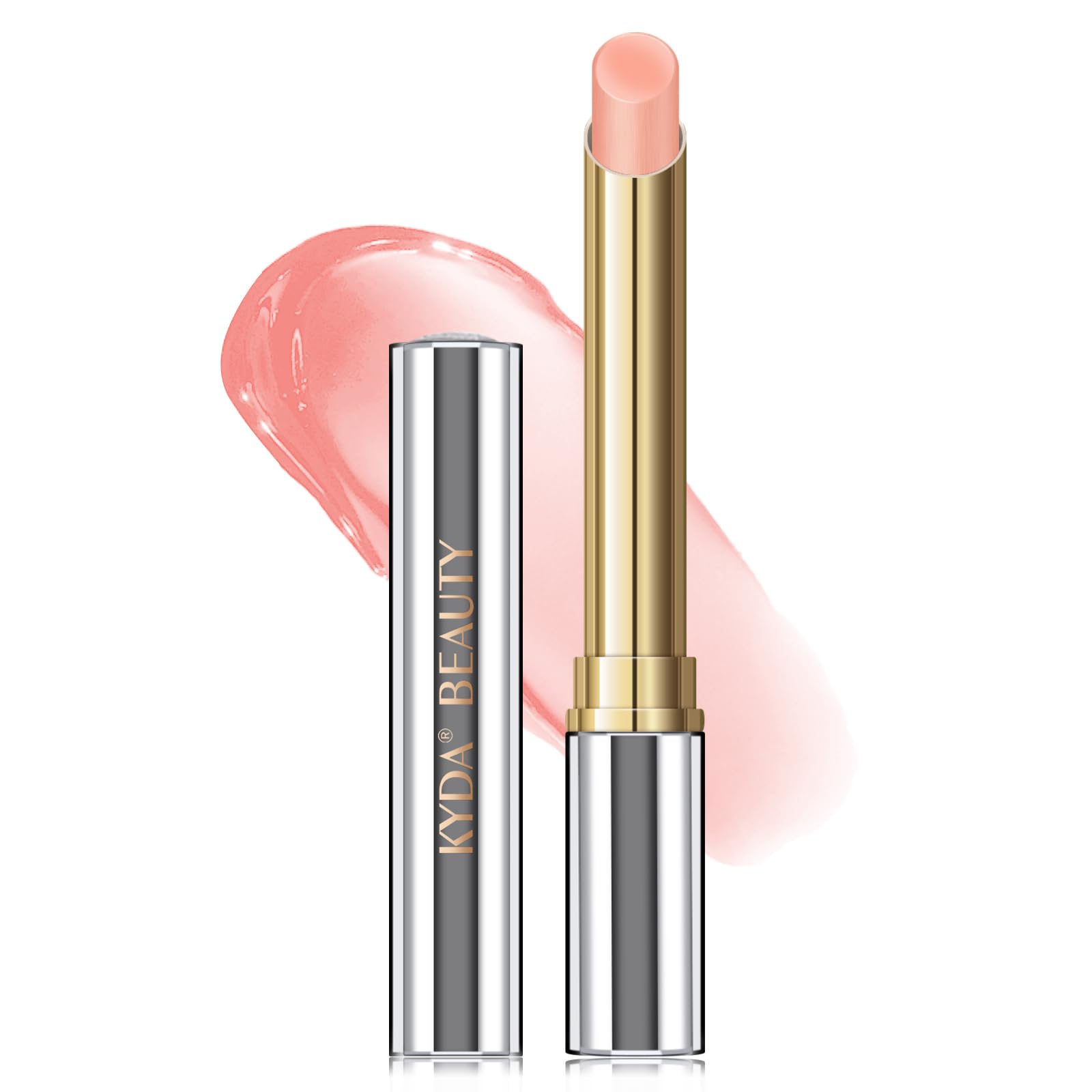 KYDA Tinted Lip Balm, Hydrating Sheer Formula Lip Balm, Natural Glossy Finish, Lasting Moisturizing Lip Care Balm for Dry Lips,Pink Forever