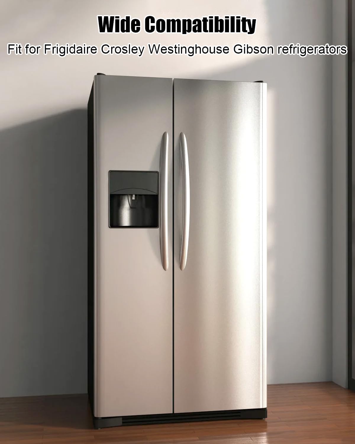 241649003 Refrigerator Drip Tray Compatible with Frigidaire Crosley Westinghouse Gibson frigerator, AP3861685 Refrigerator Drip Pan Replace 241649002 240323602 240323603 AH1148319 EA1148319