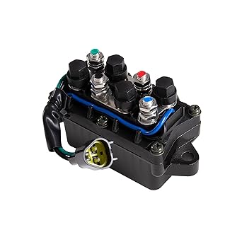61A-81950-01-00 61A-81950-00-00 Power Tilt Trim Relay for Yamaha 1991-2012 25 60 70 75 80 85 90 150 200 225 250 HP Outboards 2&4-Stroke 25HP 60HP 70HP 75HP 80HP 85HP 90HP 150HP 200HP 225HP 250HP