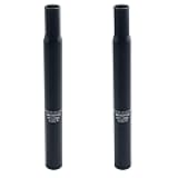 Risbay Bicycle Seat Tube Length, Bicycle Seatpost Replacement for Road and Mountain Bikes, Fixed Gear, Black