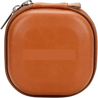 GVGMTAEAVZ Filtrar Caja de Almacenamiento Duro PU El Bolso Protector de Cuero Que Lleva el punzón Puede Contener 5 Piezas de Filtro máximo de 82 mm, Adecuado for UV CPL ND Bolsa para cámara