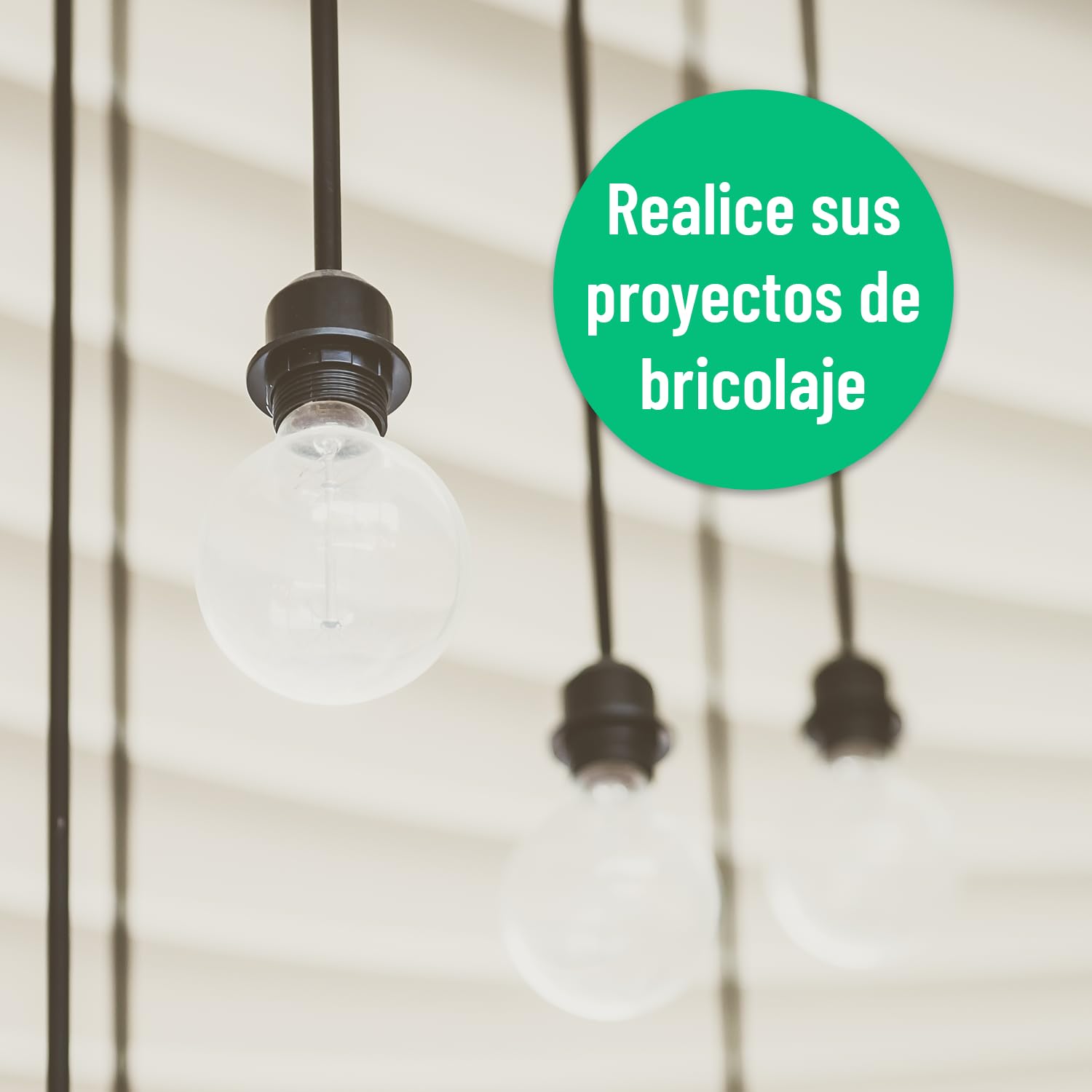 greate 3x portalamparas E 27 negro - casquillos para bombillas E27 negro 250V 60W - portalámparas E27 de plástico - casquillo E27 para lámparas de mesa, de pie o de techo