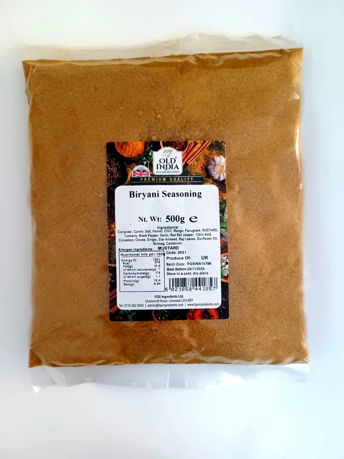 Old India Biryani Seasoning 500g