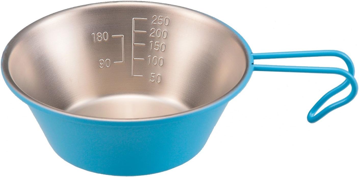 Captain Stag UH-12 Stainless Steel Shera Cup, 11.8 fl oz (320 ml), Blue