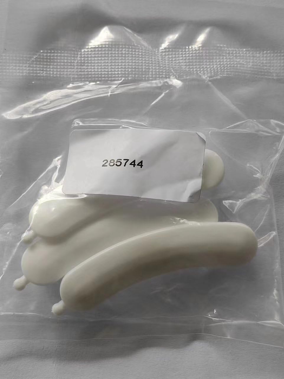 Piedini Antivibranti Kenmore 285744 Pastiglie Base Per Lavatrice Whirlpool/Kenmore 285744 - Set Di Supporti In Metallo E Plastica Pastiglie Per Lavatrice Bianche - Foto 5