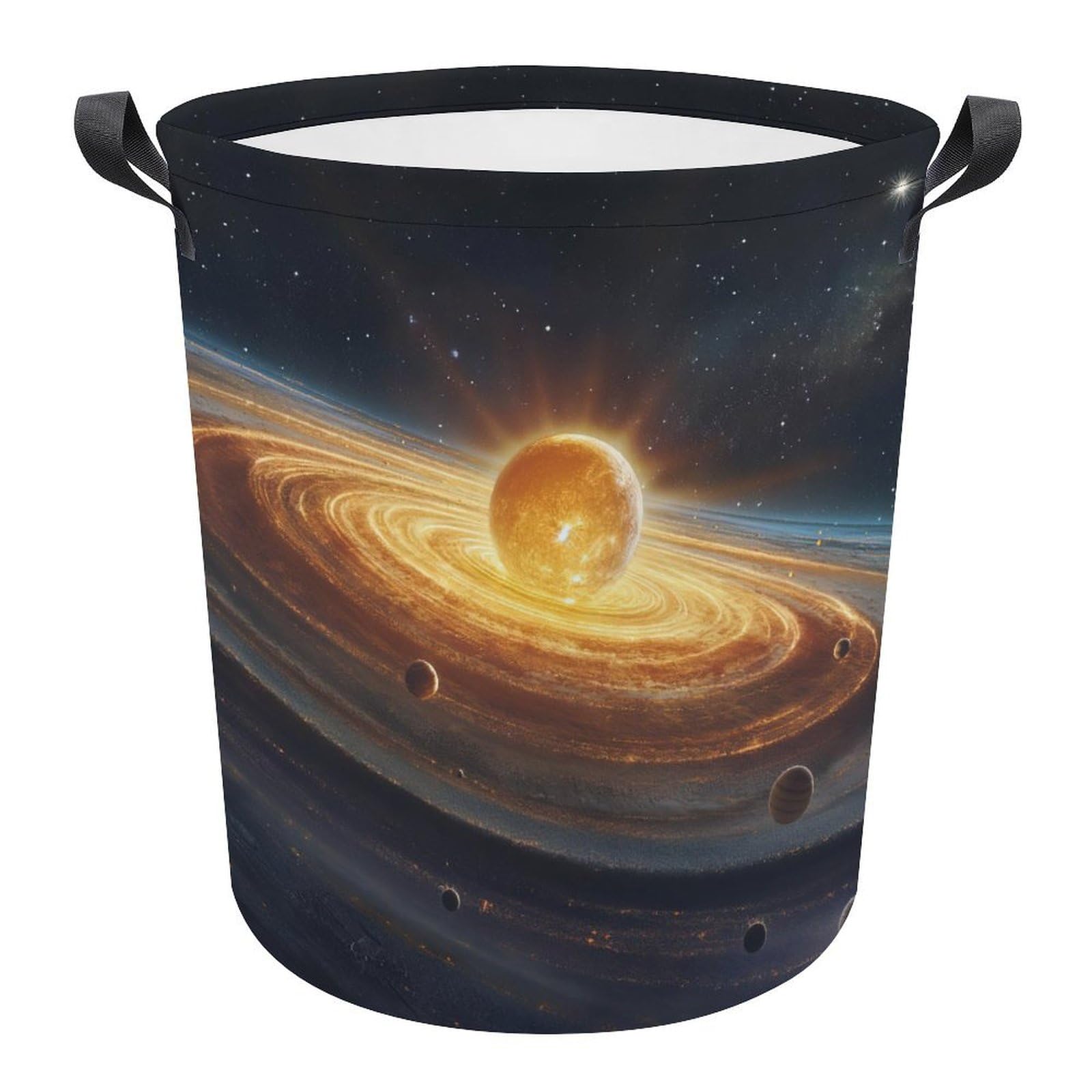 Cesta ropa sucia de galaxia infantil para ordenar el baño y la habitación