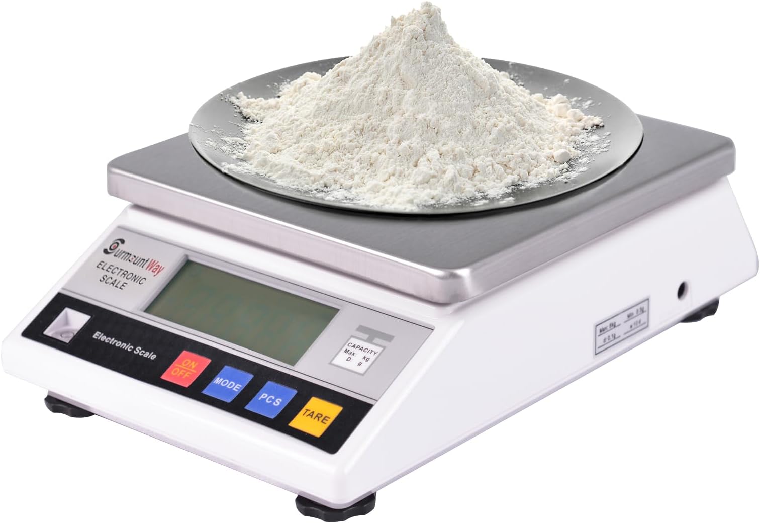 SurmountWay Digital Kitchen Scale 3000g x 0.1g - High Precision Food Scales Grams and Ounces, Electronic Scale .01 Gram Accuracy for Home Kitchen Bread Baking Cooking Meal Prep Coffee