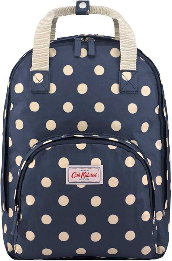 cath kidston button spot multi pocket backpack