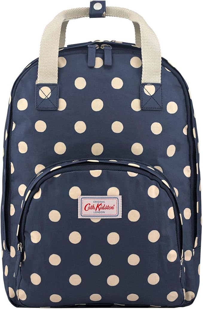 button spot multi pocket backpack