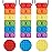 Promax 3 Pack Sensory Chew Necklaces for Kids Toddlers with Autism ADHD,Biting Needs,Oral Motor Chewy Stick,Silicone Teether Toys for Autistic Chewers,Gum-Friendly
