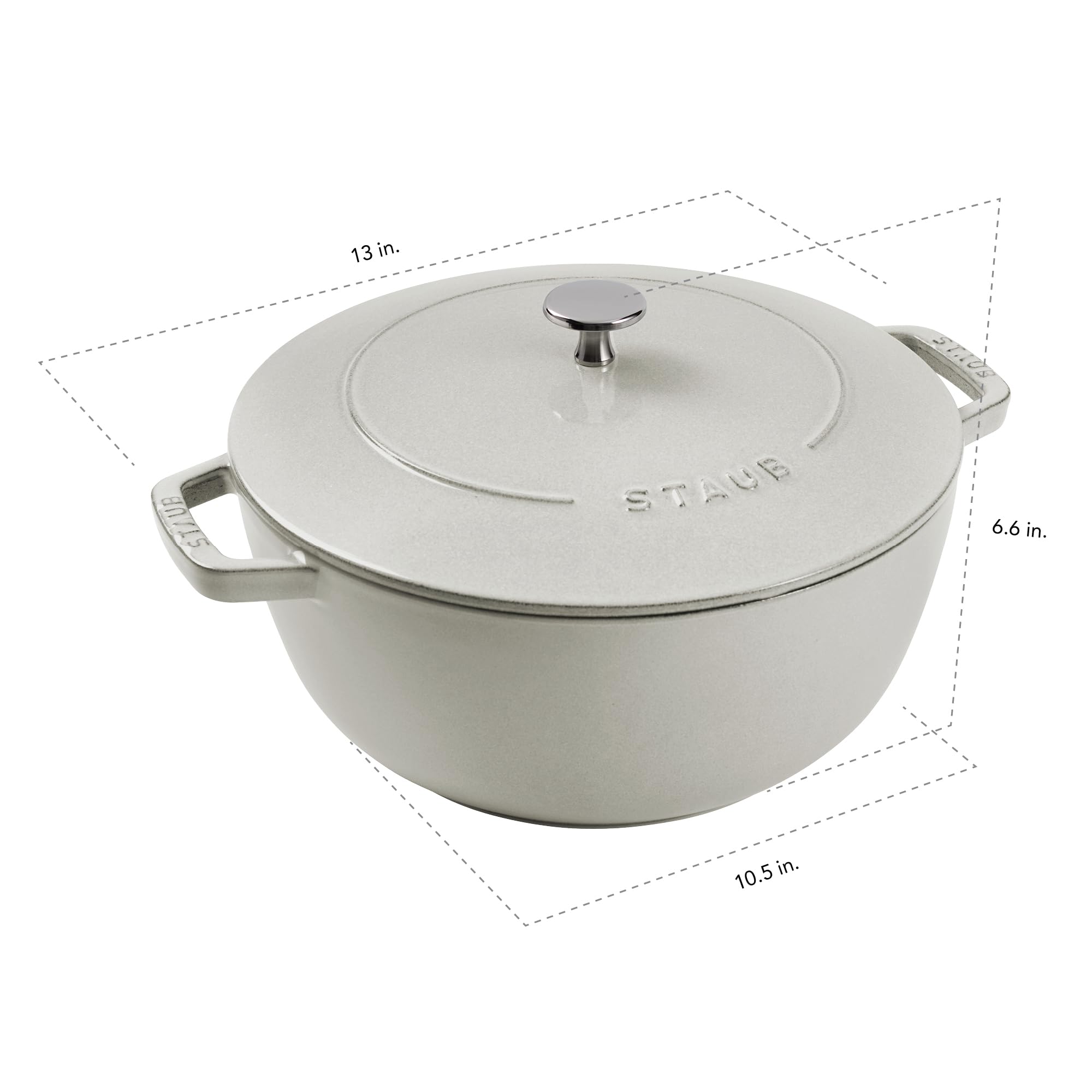 Amazon.com: Staub Cast Iron Essential French Oven, Dutch Oven, 5