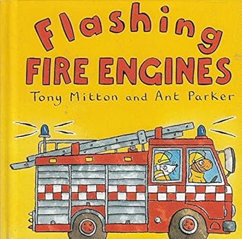 Hardcover Flashing Fire Engines Book