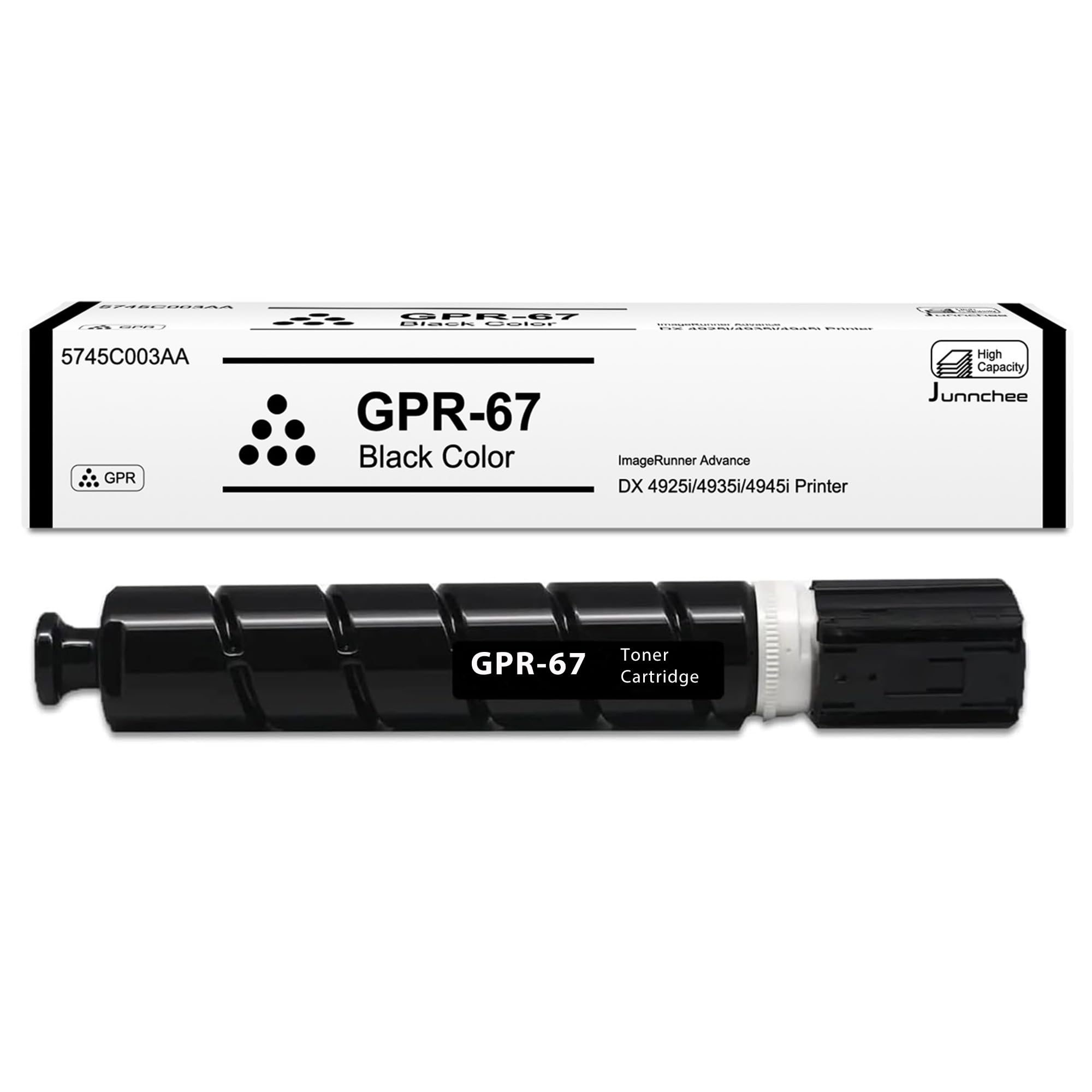 Amazon.com: GPR-67 Black Toner Cartridge Replacement for Canon