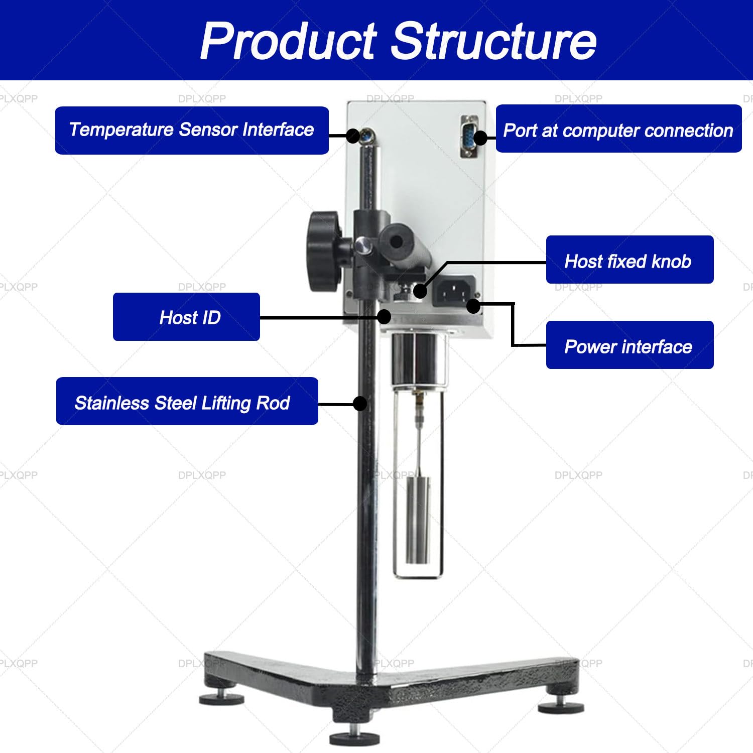 Viscosimètre Rotatif Numérique Ndj-5s,1-100,000 Mpa.S,4 Rotors,écran LCD,Précision ±3% pour Peinture,Encre,Cosmétique,Alimentaire,Adhésifs,équipement De Test De Laboratoire