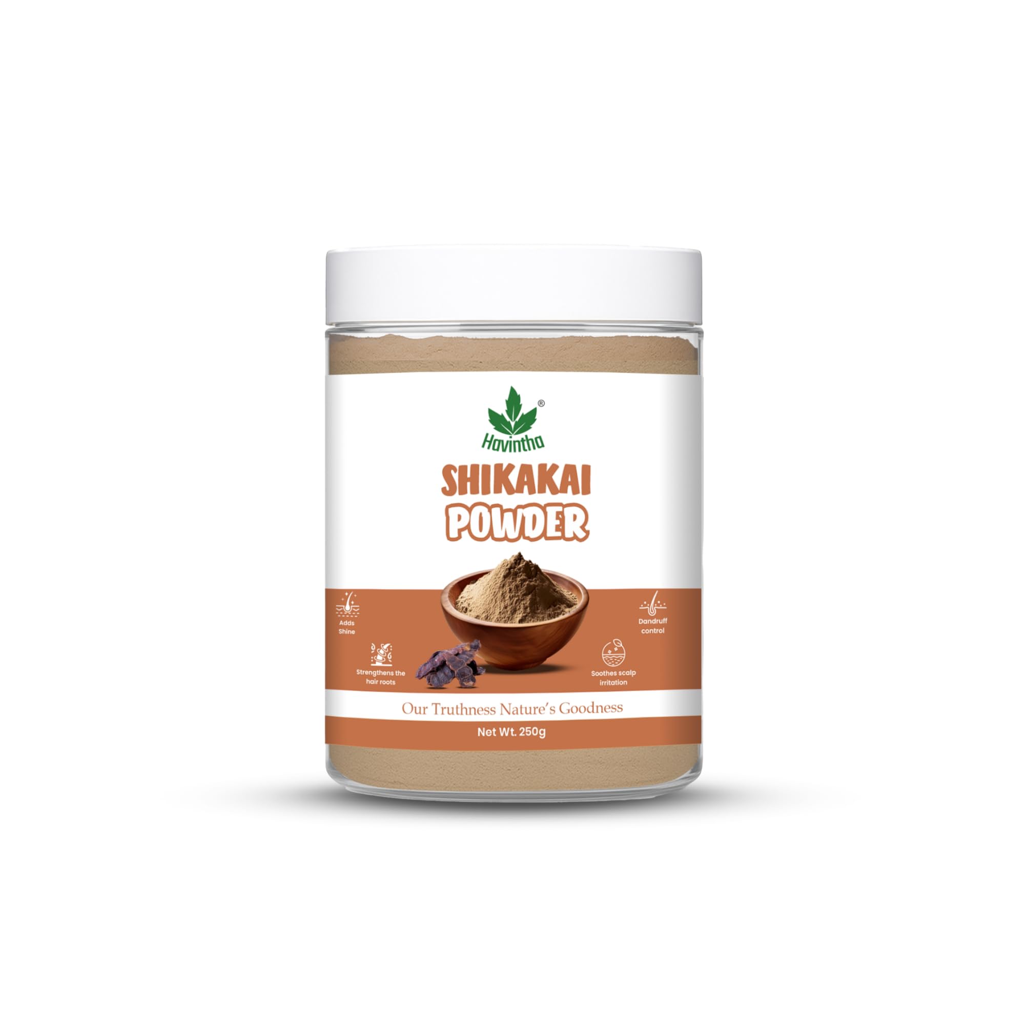 Havintha Natural Shikakai Powder for Hair Growth | 100% Pure & Natural Herbal Hair Cleanser | Shikakai Powder for Strong, Silky & Shiny Hair | Chemical-Free, Sulfate-Free | For Men & Women - 250gm-image-30