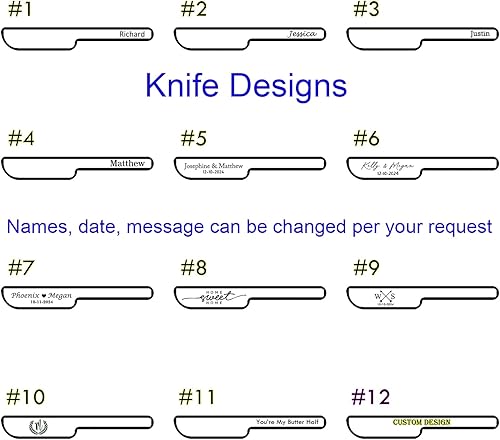 Miniatura 6 de awerise personalizado madera Queso Spreader Custom de untar mantequilla cuchillo Jelly Spreader