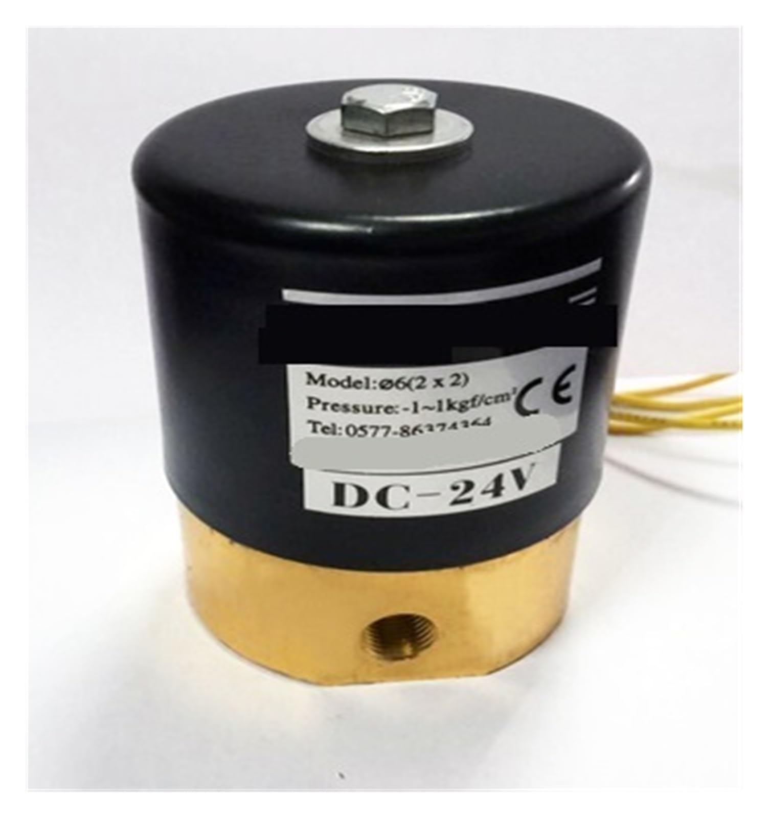 LEOTNNDQ Vacuum solenoid valve 6 (2X2) AC220V DC24V(6(2X2) DC24v)