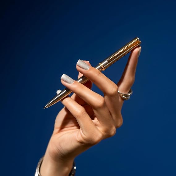 WATERMAN 2225518 Impression Stainless Steel GT Fine Point Oil Based Ballpoint Pen Gift Present Luxury