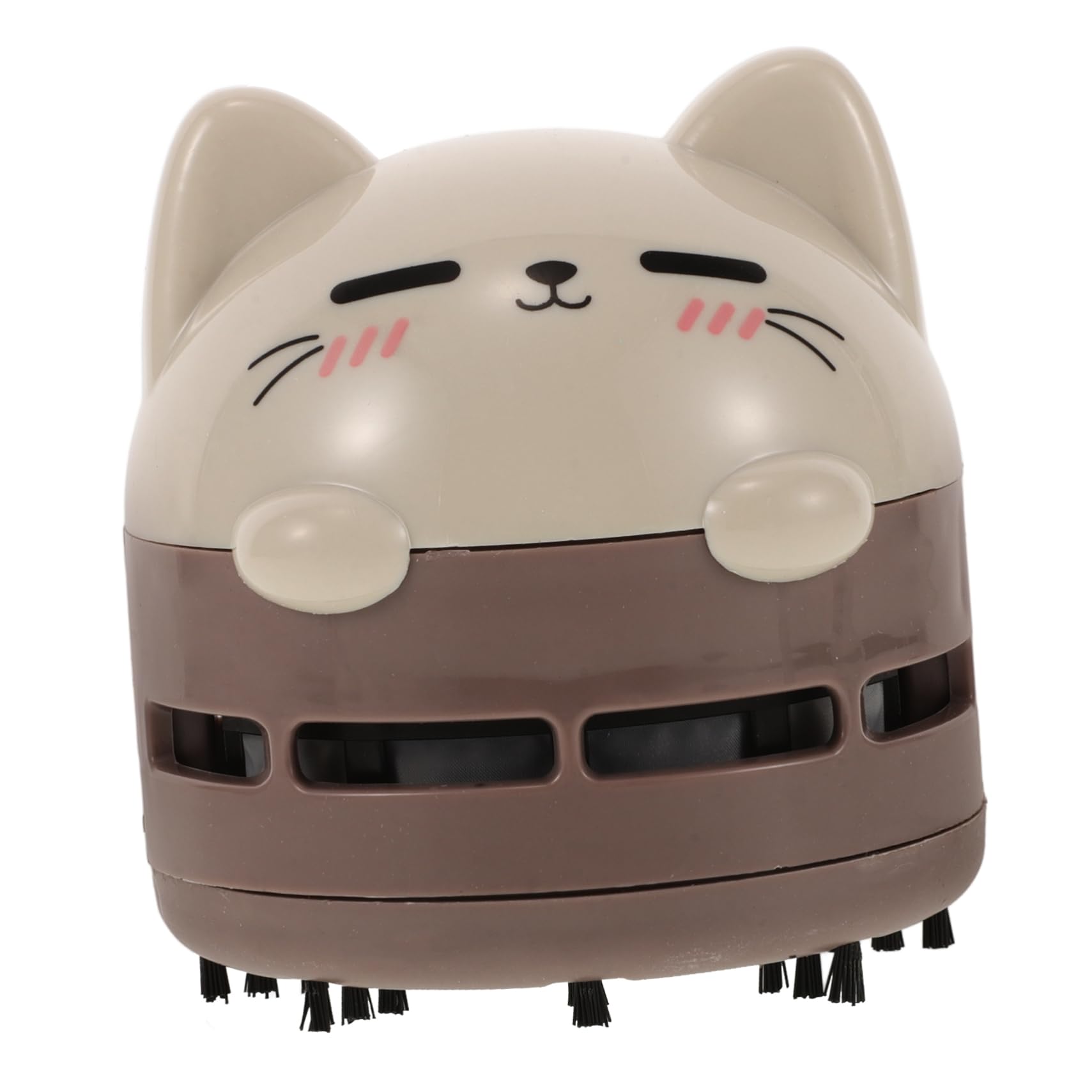 IWOWHERO Cordless Mini Desk Vacuum Handheld Vacuum Cleaner for Dust Crumbs Compact and Portable Cat Pattern