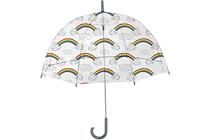 Exquisite Kids Sky Collection Rainbows Umbrella: Protective and Delightful Rain Shield for Young Adventurers