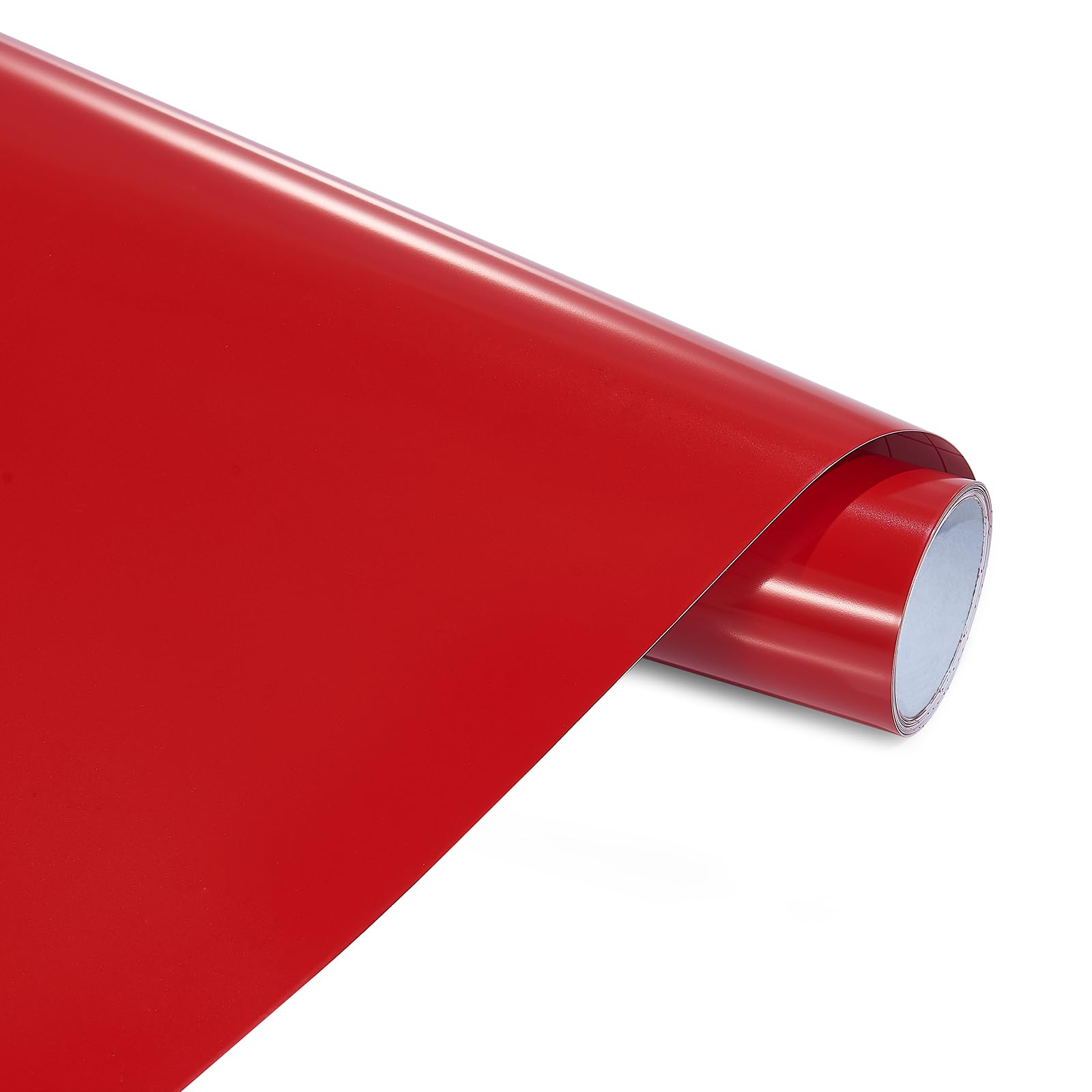 Ant Red Permanent Craft Vinyl Roll, Adhesive Vinyl Sheets Ideal For Create Diy Projects, Decals, Stickers & More, All-Weather & Fade-Proof, Ideal For Outdoor Use For Crafts, Cricut, Silhouette,