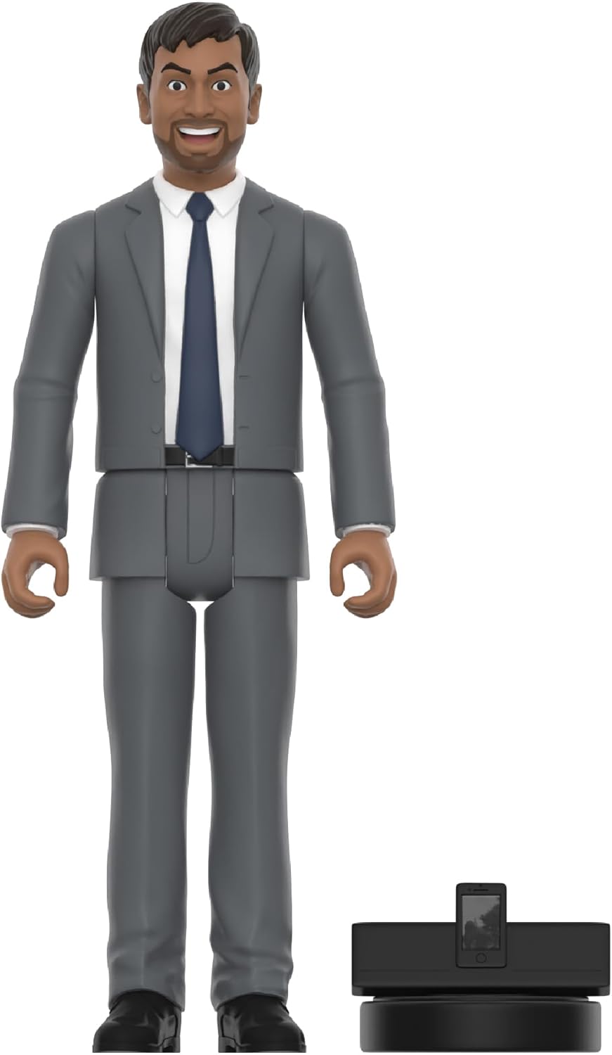 Super7 Parks and Recreation Tom Haverford - 3.75" Parks and Rec Action Figure with Accessory Classic TV Show Collectibles and Pop Culture Toys