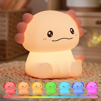 Night Light Touch Light USB Rechargeable 3-Level Dimming Timer Bedside Lamp Cute Silicone Constant Light Stand Function Indirect Lighting Power Outage Light Eye-Friendly LED Light Childrens Room