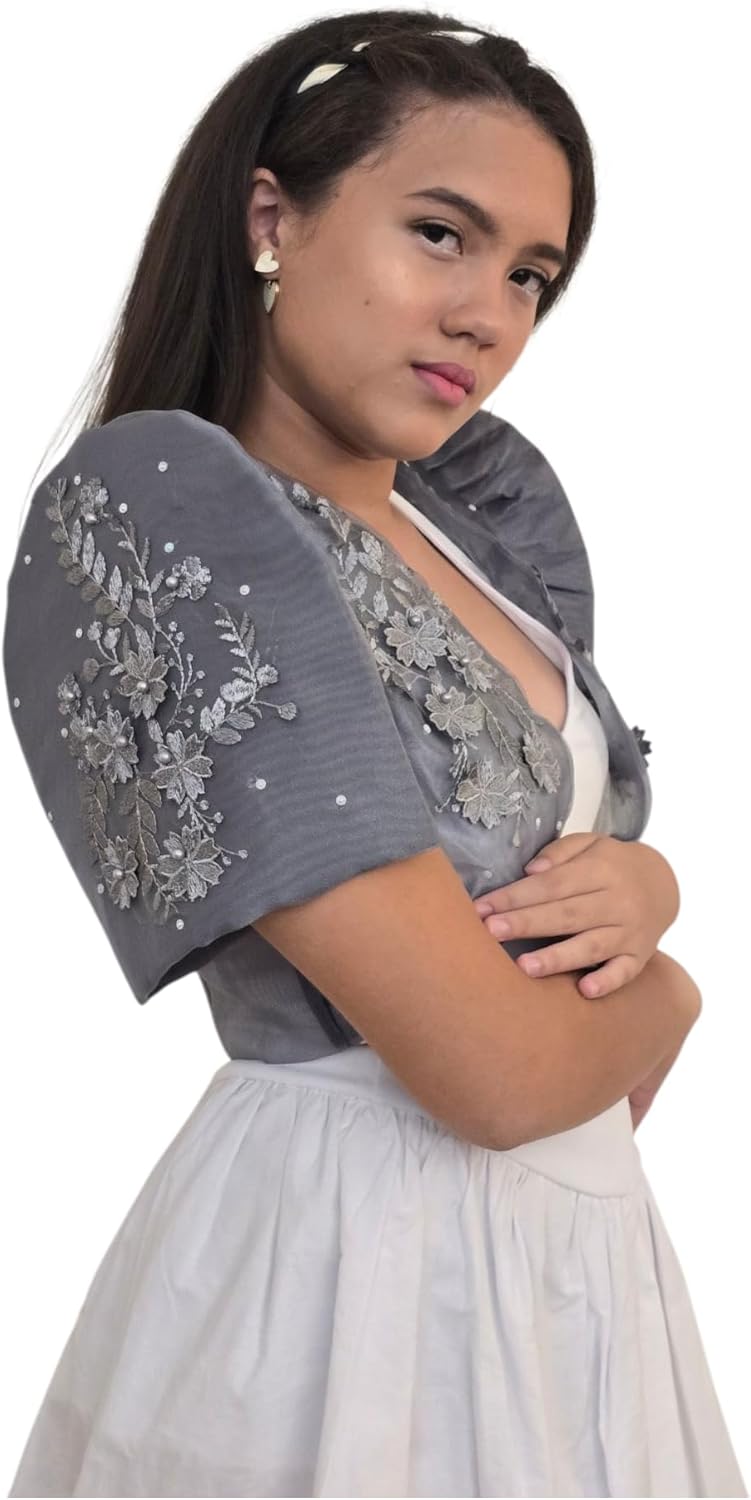 Mestiza Filipiniana Siena Bolero Top