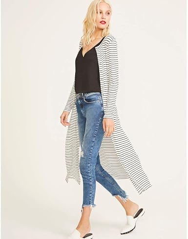 cardigan off white longo