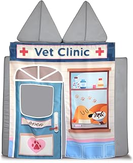 Play Panel for Modular Play Couch Childrens Play Panel for Toddler (Sofa not Included) (Vet Clinic)