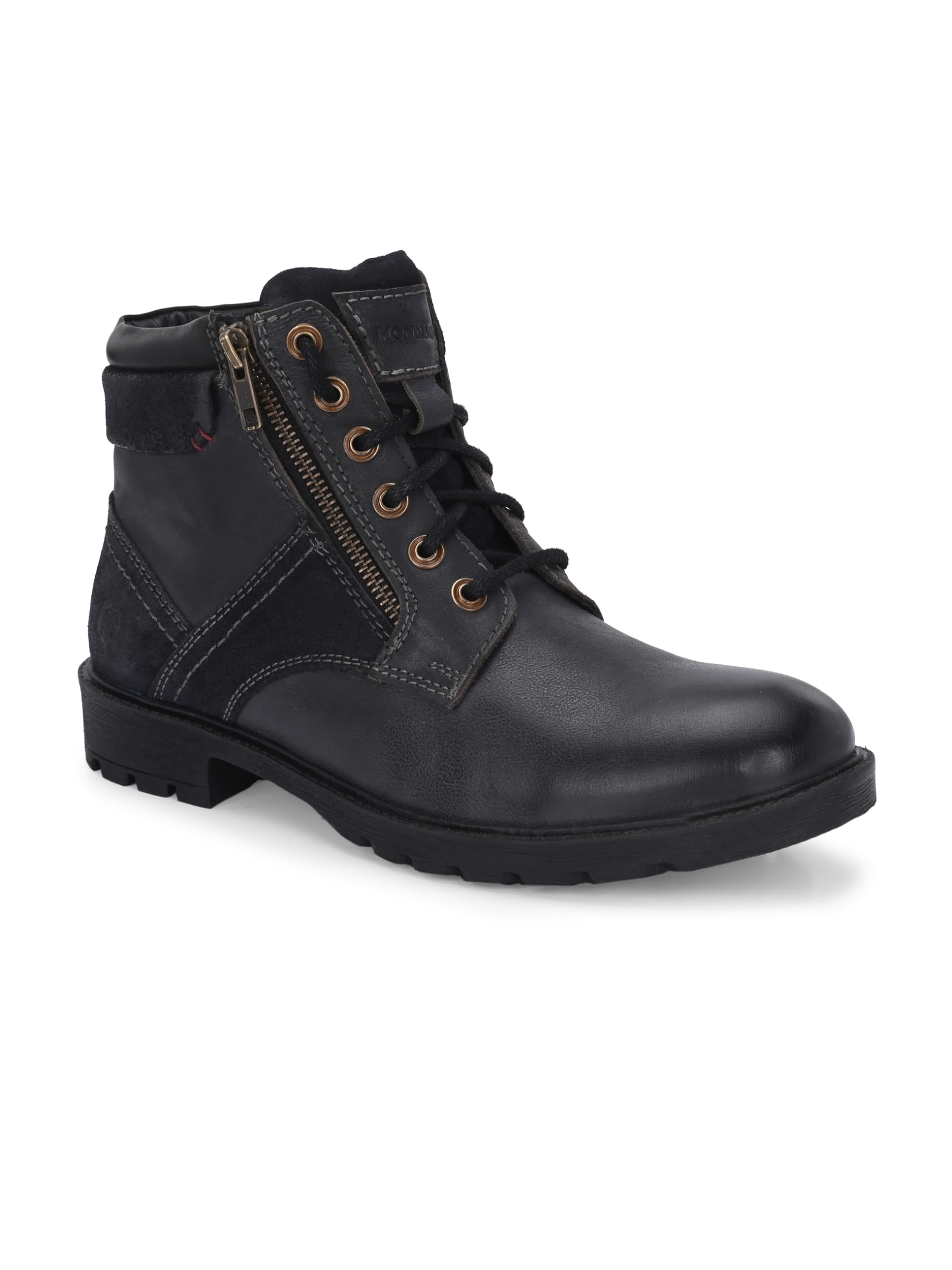 MONDAIN Mens Leather Ankle Lace Up Casual Biker Boots (MDBS-517-BRN-8) (B0CYSRL5XS) Amazon Price History, Amazon Price Tracker