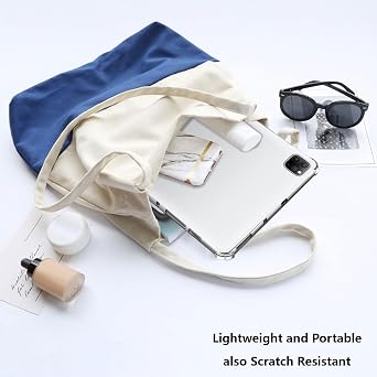 easyBee Case Compatible with Lenovo Tab M11 (TB330FU/TB330XU), Ultra Thin Silicone Shockproof Back Shell HD Transparent TPU Protective Cover - Clear Transparent