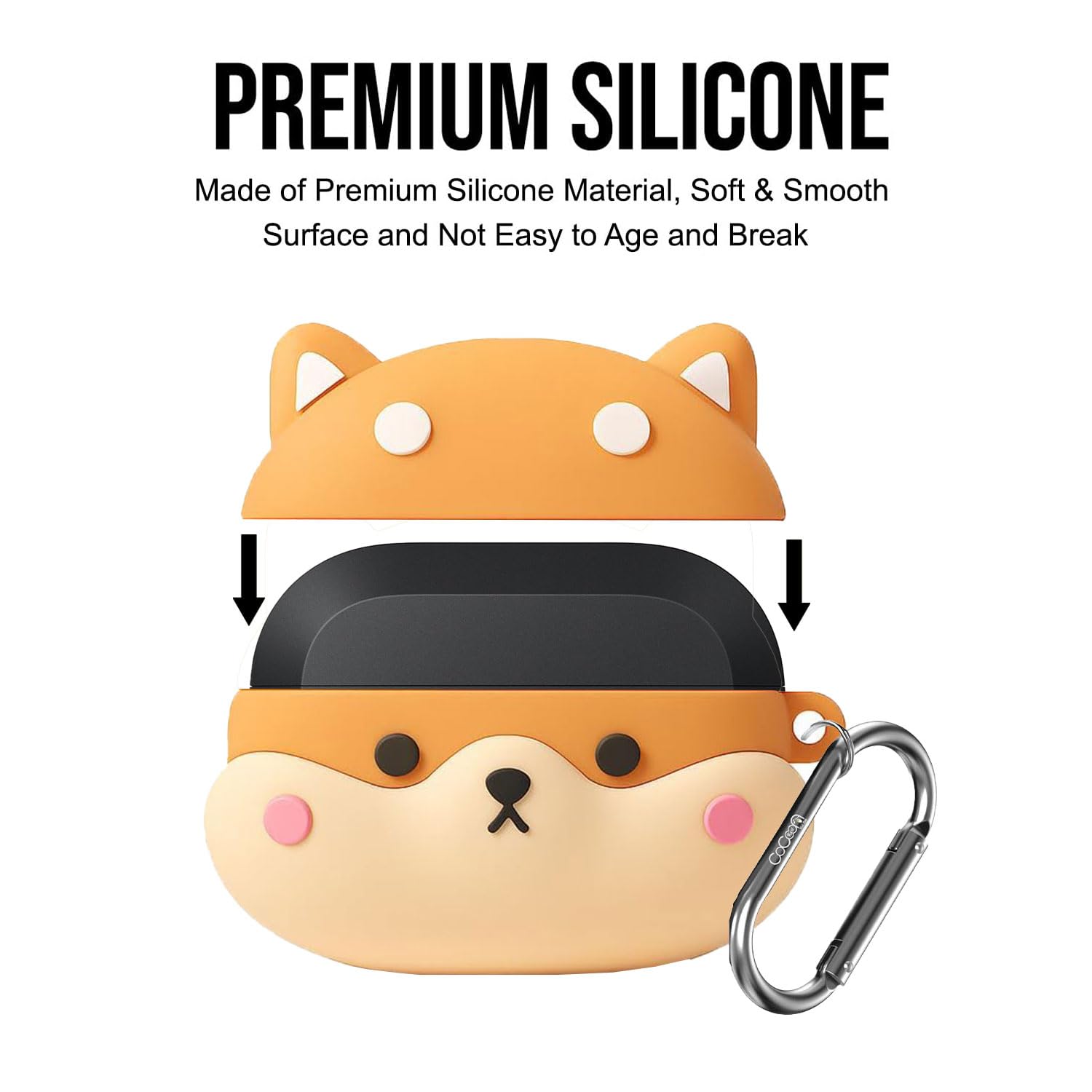 OnePlus Nord Buds 3r Case - Shiba Silicone -4