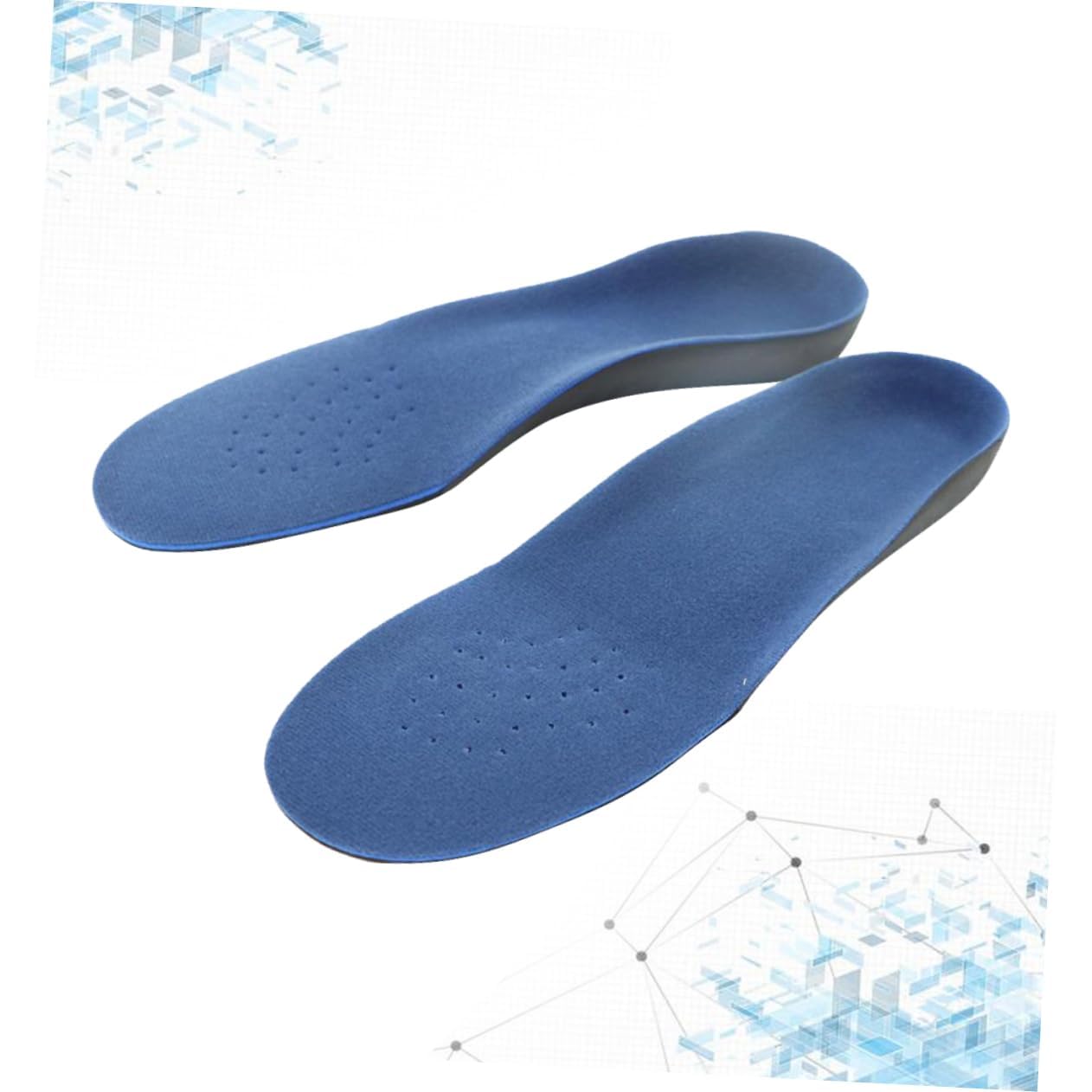 BCOATH 1 Pair Shoes Pad for Flatfoot for Insoles for Plantar Pad Inserts for Plantar Insert Shoes Insole Arch Support Arch Pad Blue
