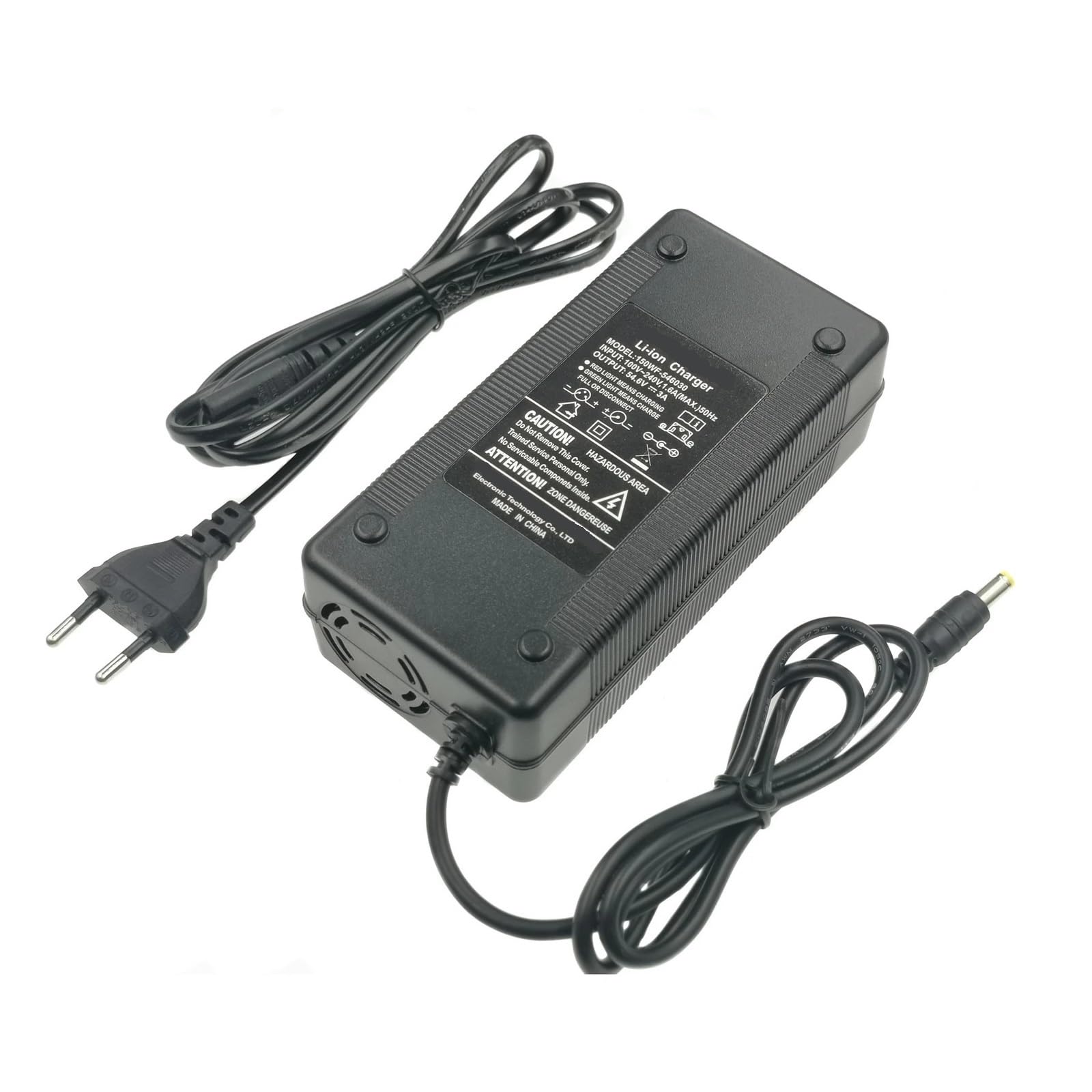 Caricabatteria 54,6 V 3A For Caricabatteria Al Litio 48 V 13 S Con Connettore Julet 3105(EU)
