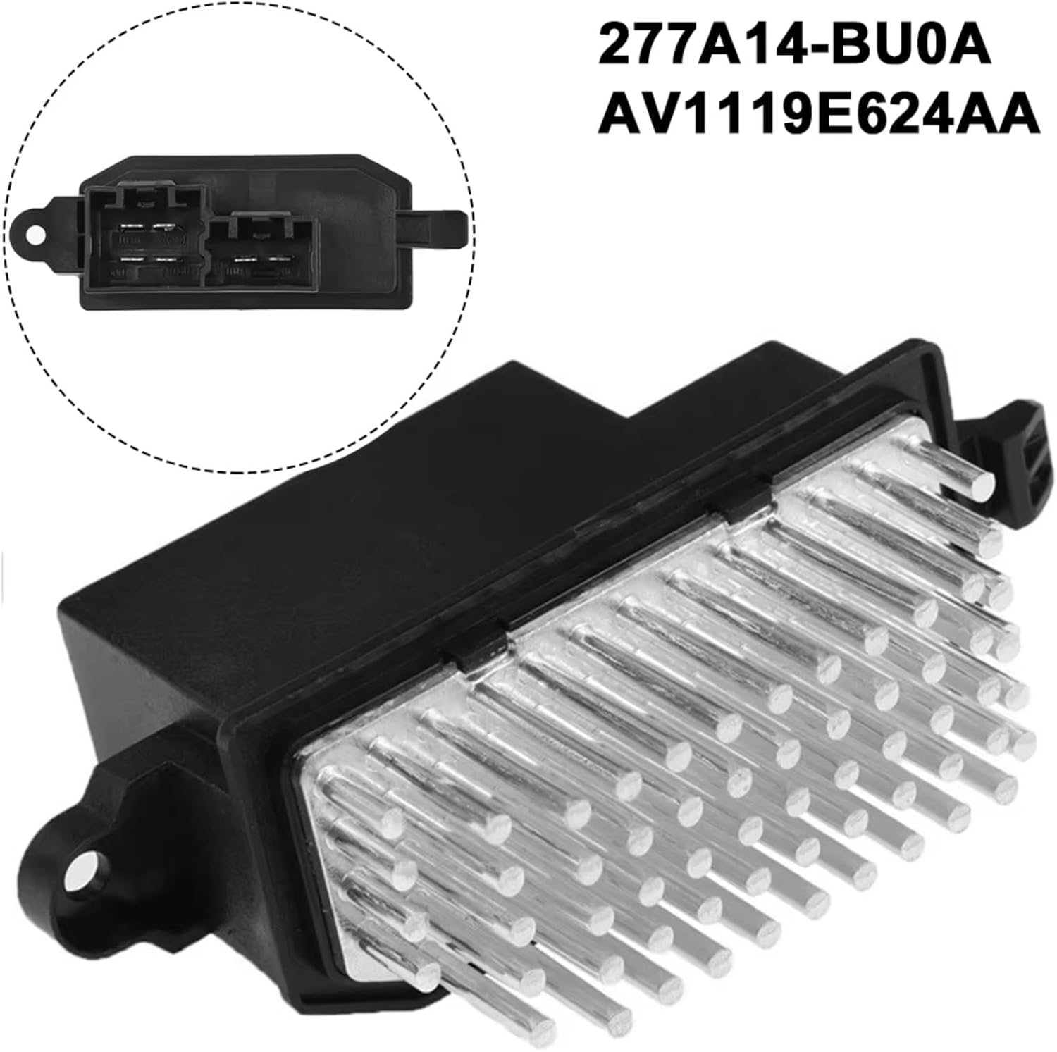 for Nissan for Qashqai J11 2014 2015 2016 2017 2018 2019 2020 277A1-4BU0A AV1119E624AA Car Heater Blower Motor Resistor Car Heater Fan Resistor
