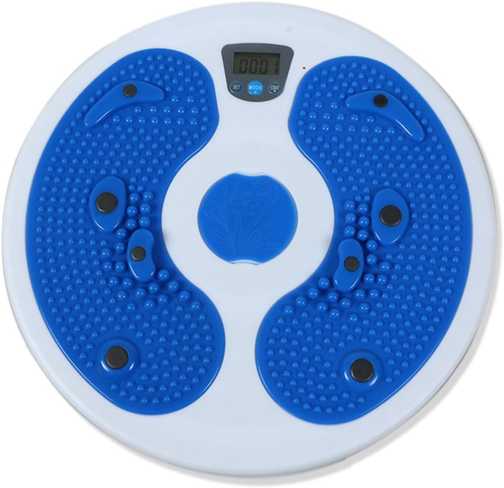 Digital LCD Fitness Figure Trimmer Waist Twister Exercise Electronic Foot Massage Board Fit Balance Boards Twister Exercise Waist Twisting Disc