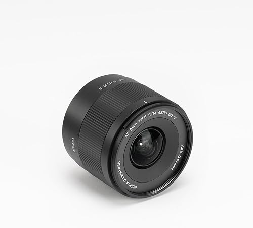 Miniatura 6 de VILTROX 9mm F2.8 lente E-Mount APS-C para Sony, lente Prime ultra gran angular con enfoque automático para cámaras Sony E-Mount FX30 ZV-E10 ZV-E10II