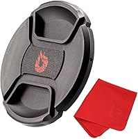 Vista 5 de Lens Cap Center-Pinch, resortes extra fuertes, ajuste perfecto, fabricado en plástico 100 % reciclado