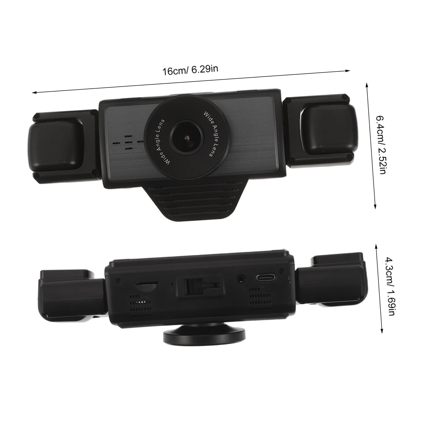 Videoregistratore per Auto a Cinque Vie con Wifi e Visione Notturna