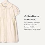 Amazon Essentials Baby-Girls Cotton Sateen Dress with Collar