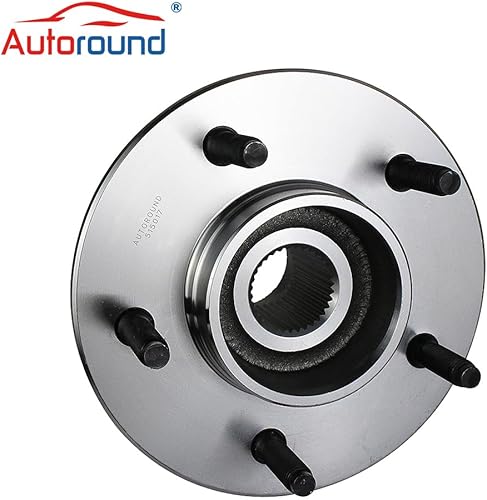Miniatura 5 de Autoround Par 515017 Buje de rueda delantera y montaje de cojinete de repuesto para Ford F-150 97-00 con 4x4 4WD 5-Lug 2-Wheel ABS