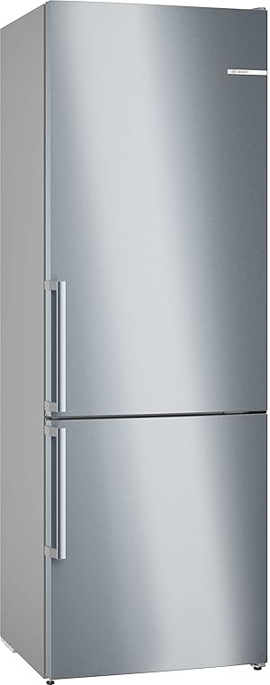 Bosch KGN49VICT Serie 4 - Frigorífico y congelador (203 x 70 cm, 313 L de refrigeración, 127 L de congelación, VitaFresh XXL, frescor prolongado, NoFrost, iluminación LED uniforme Etiqueta Energética