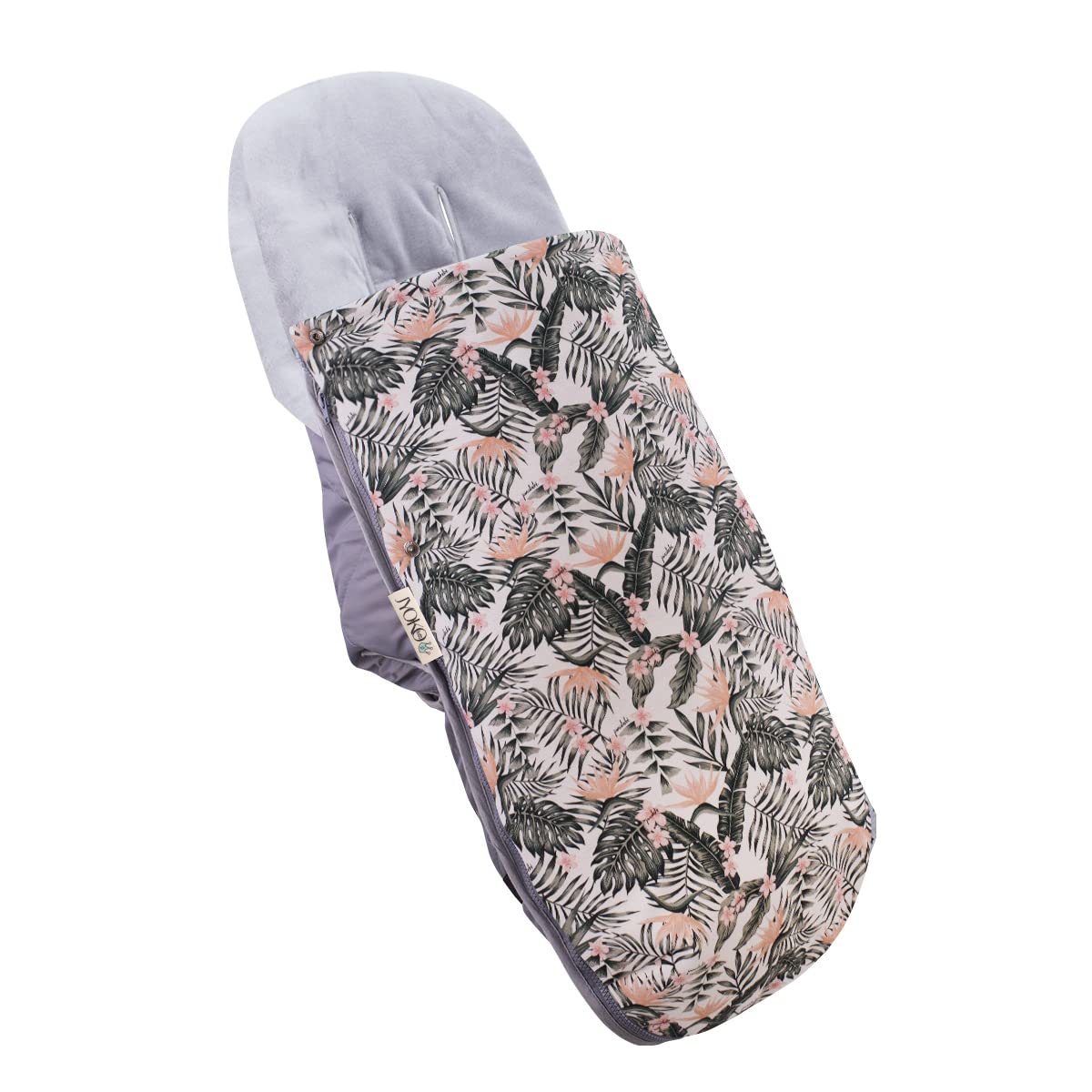 JYOKO Kids Saco Universal para Cochecito, Sacos de Abrigo para Carritos, Saco Invierno Silla Paseo, Saco de Silla de Bebe con Cremallera Desmontable, Capa Regulable (African Sunset, Polar)
