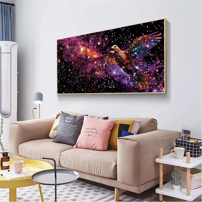 Diamond Painting Phoenix 30x60cm - Kit Broderie Diamant 5D - 3