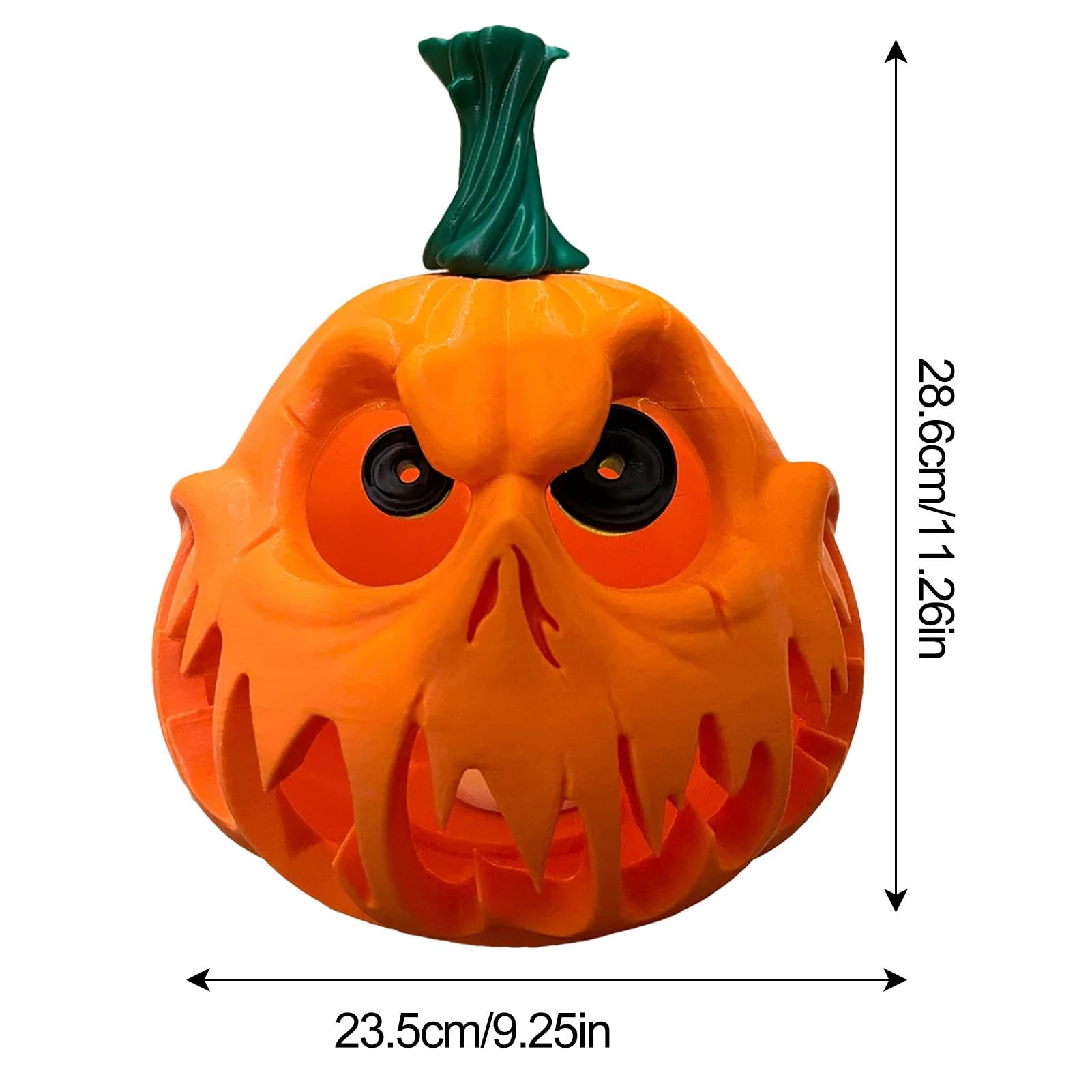 Sweatshirt Halloween - Motif Fantôme Dans Citrouille Orange Arc-en-Ciel, Coupe Classique, 241g (Cadeau & Fête)